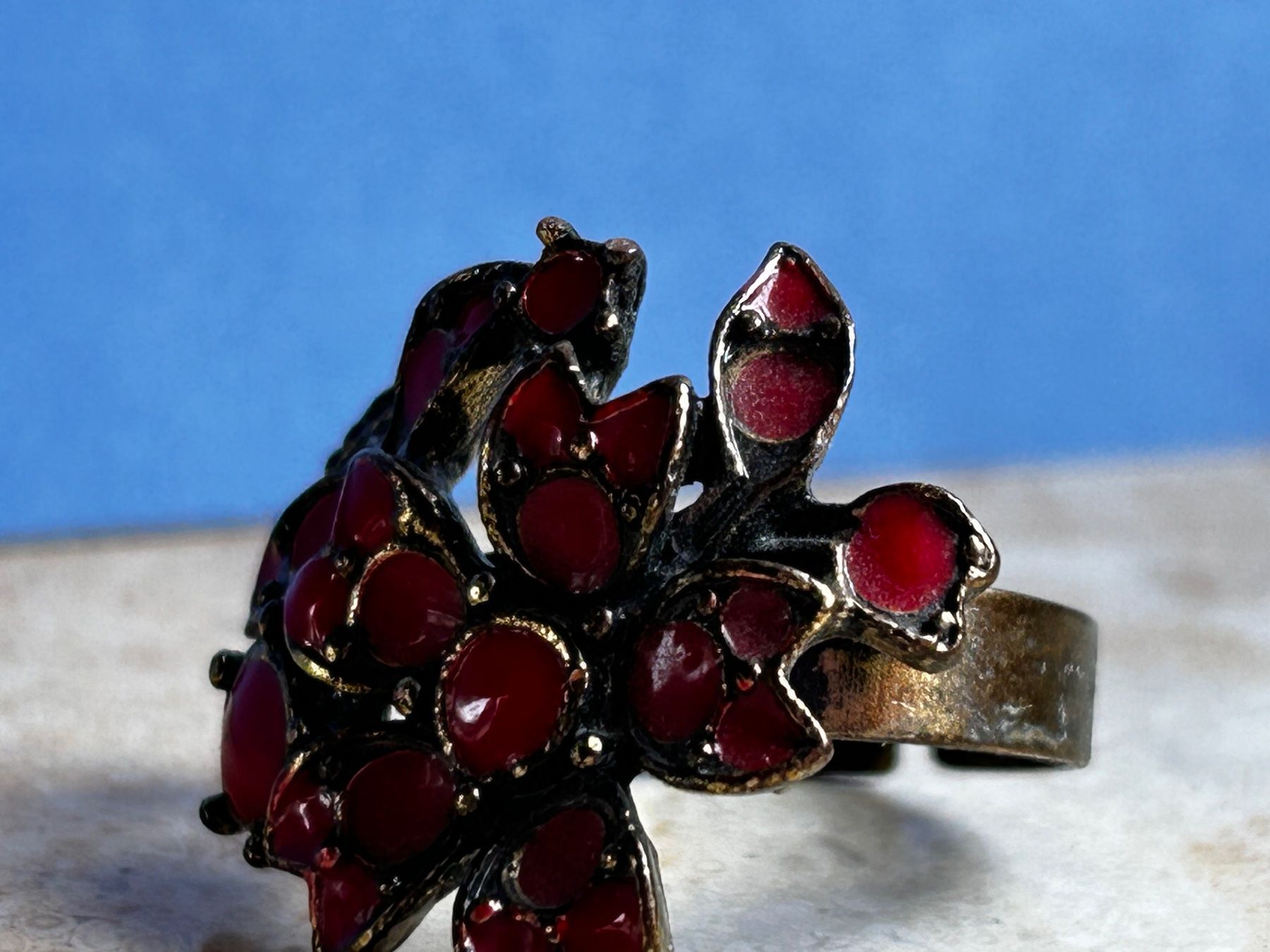 Anelli: Fingerring ROTE KRAFTBLUME (54+) – Usato da Laufen venduto da Bellebellezza 3