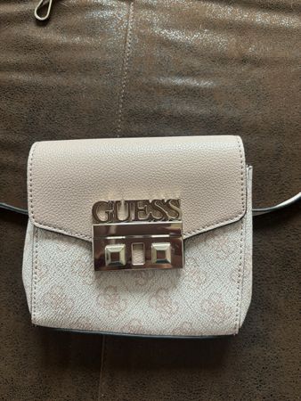 Guess Umhängetasche / Bauchtasche beige
