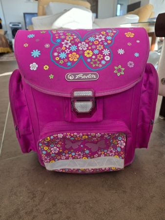 Sac d'école fille, papillon