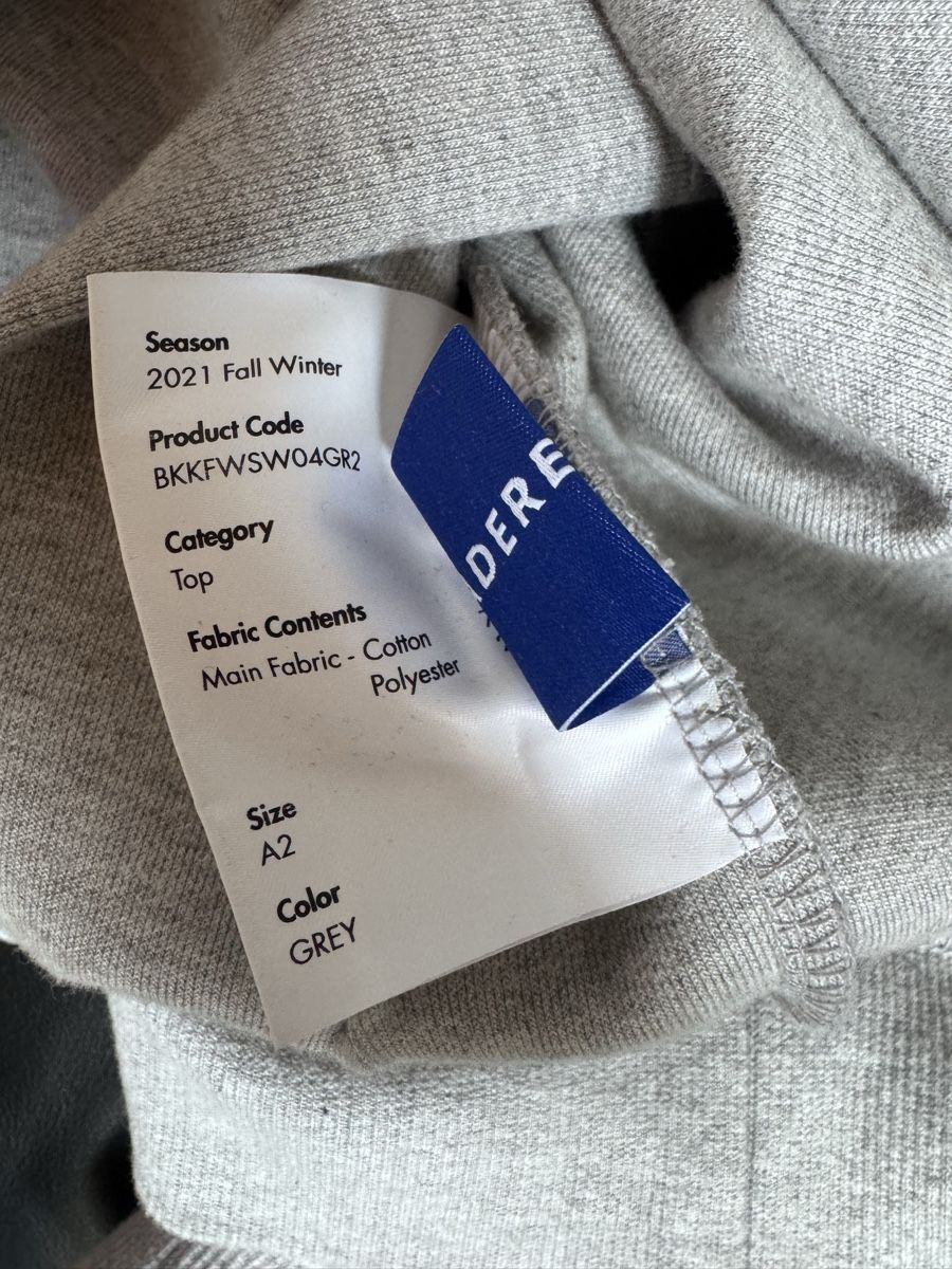 Pulls & Sweat-shirts: Sweatshirt Ader Error x Maison Kitsune grau Grösse A2 – Neuf (Voir description) à Luzern par dannaddannad 6