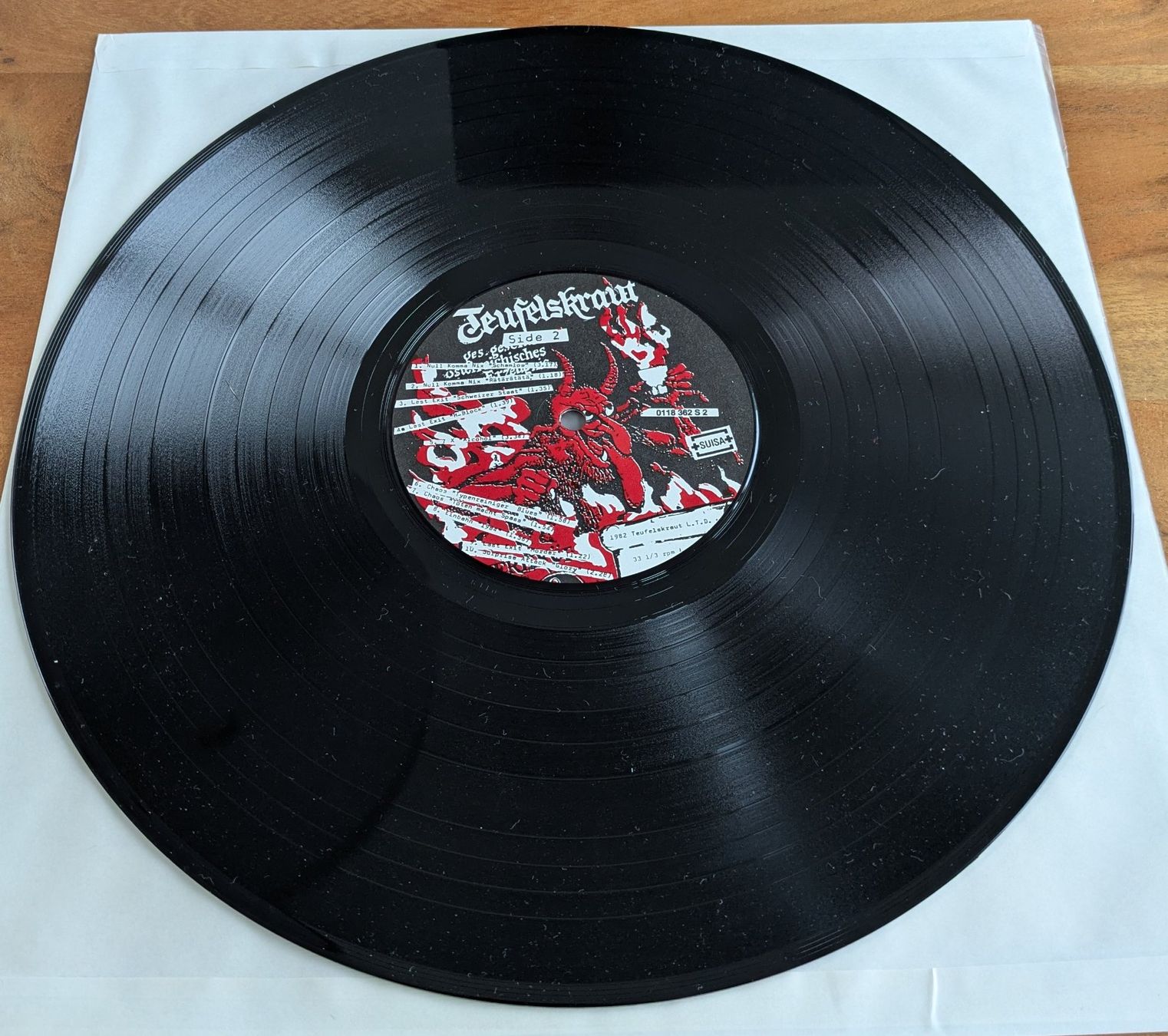 Schallplatten: Teufelskraut - Swiss Punk Sampler LP 1982 – Gebraucht aus Basel von Beretta2 3