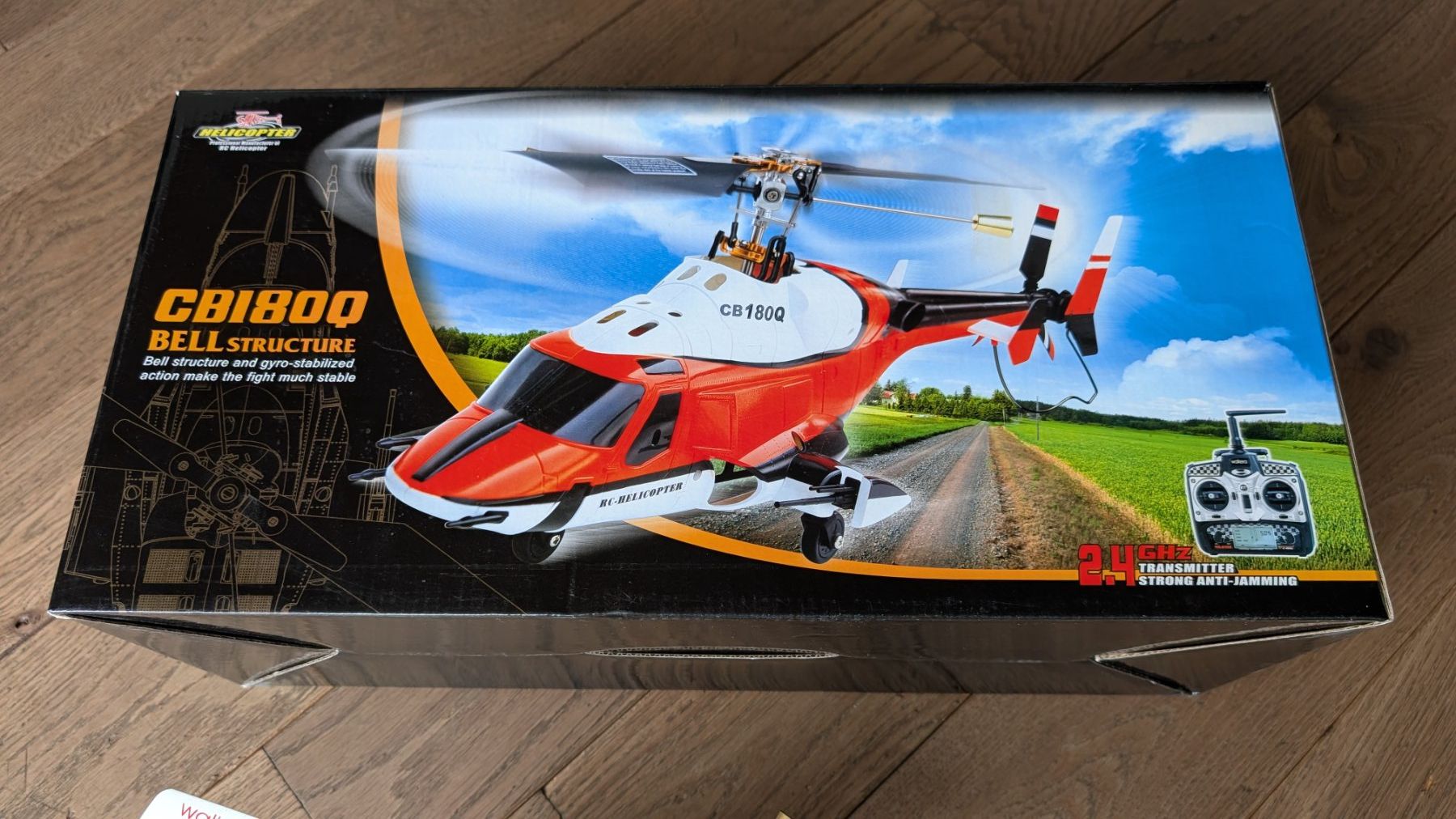 Bell Modellismo RC: RC Helicopter CB180Q Bell Structure – Usato da Spiegel b. Bern venduto da Miko1