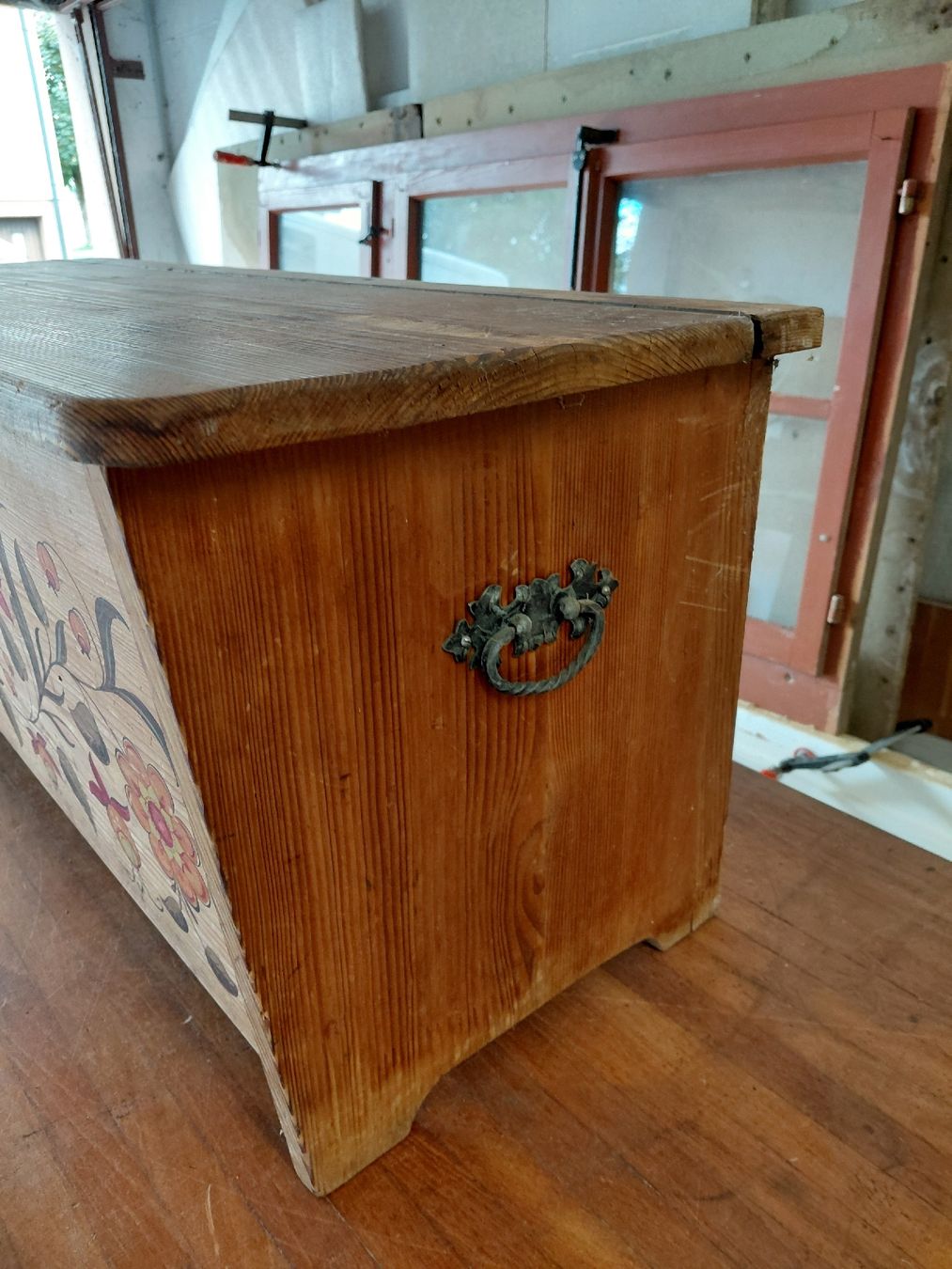 Coffres: Holz Truhe  – D'occasion à Eschenbach LU par jos_gz59 1
