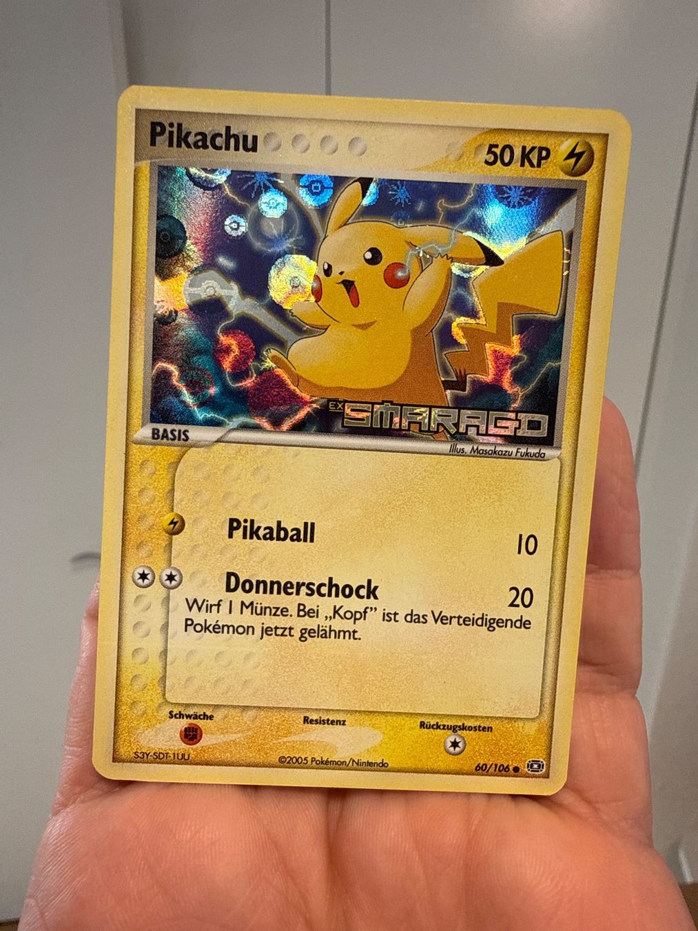 Cartoline: Pokemon Pikachu Stamp EX Smaragd – Usato da Frauenfeld venduto da Poke_Toniii