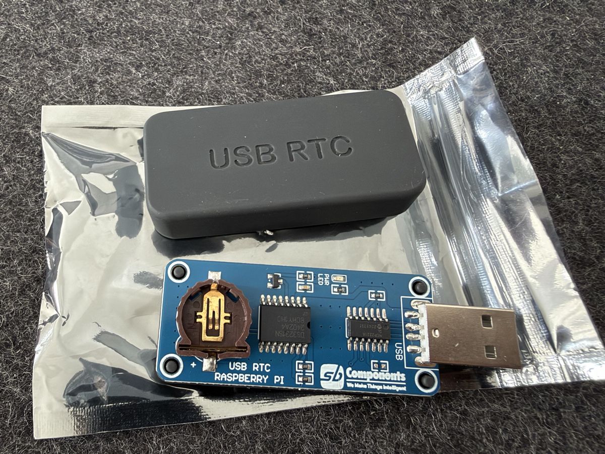Raspberry Pi Componenti elettronici: USB RTC for Raspberry Pi – Nuovo (secondo la descrizione) da Zürich venduto da jankais3r
