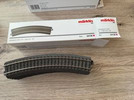 Märklin H0 Gleis 24130 Gebogenes Gleis R1 360mm, 30°