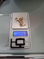 Kette mit Kreuz 585 Gold 4.37g 43cm Länger guter Zustand