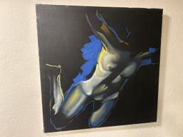 Gemälde, Aktmalerei, Original, Kunst, Rarität