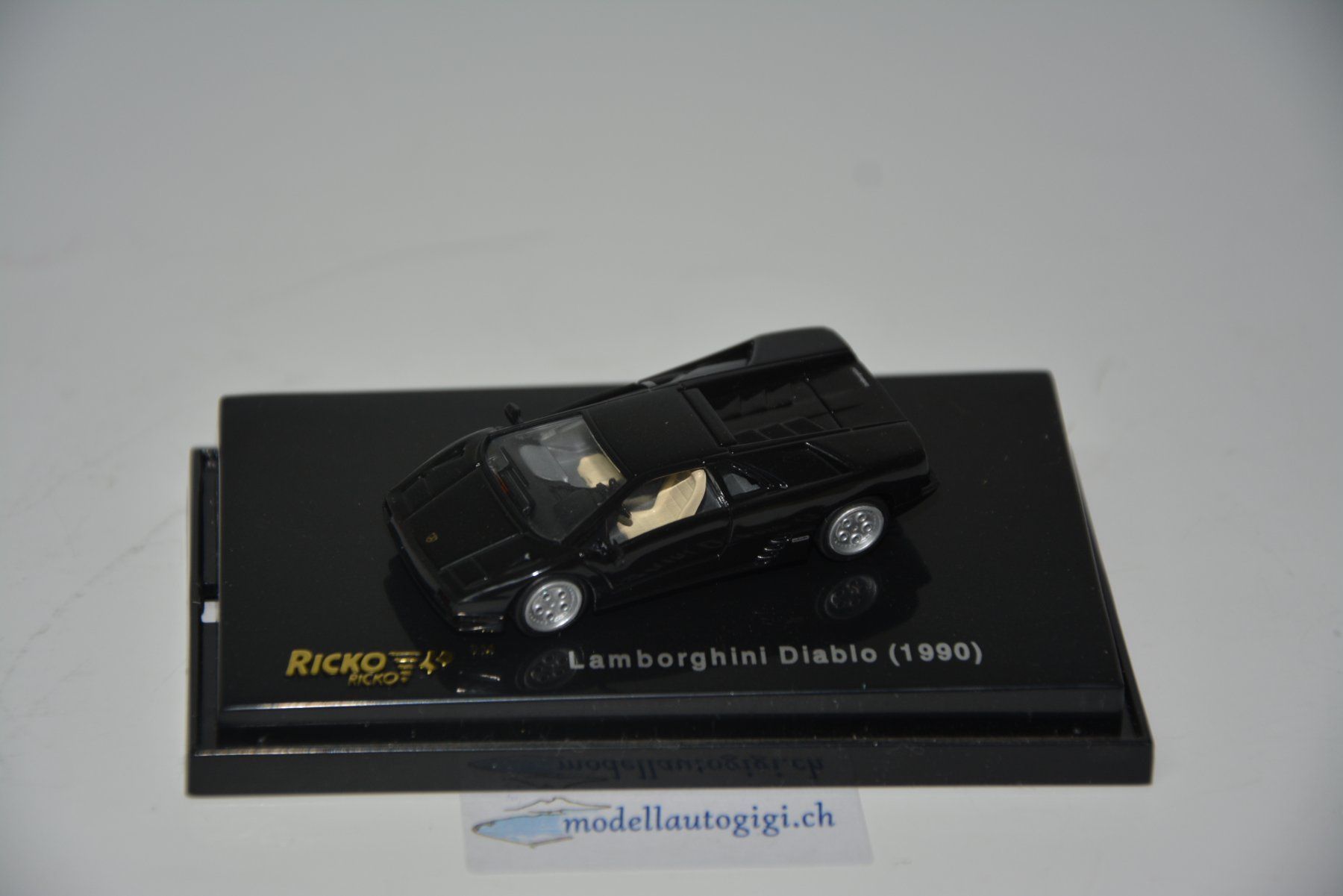 Lamborghini Modellini d'auto: Lamborghini Diablo 1990 ,  Ricko , 1:87 – Nuovo e nell'imballaggio originale da Goldach venduto da Feivel9 2