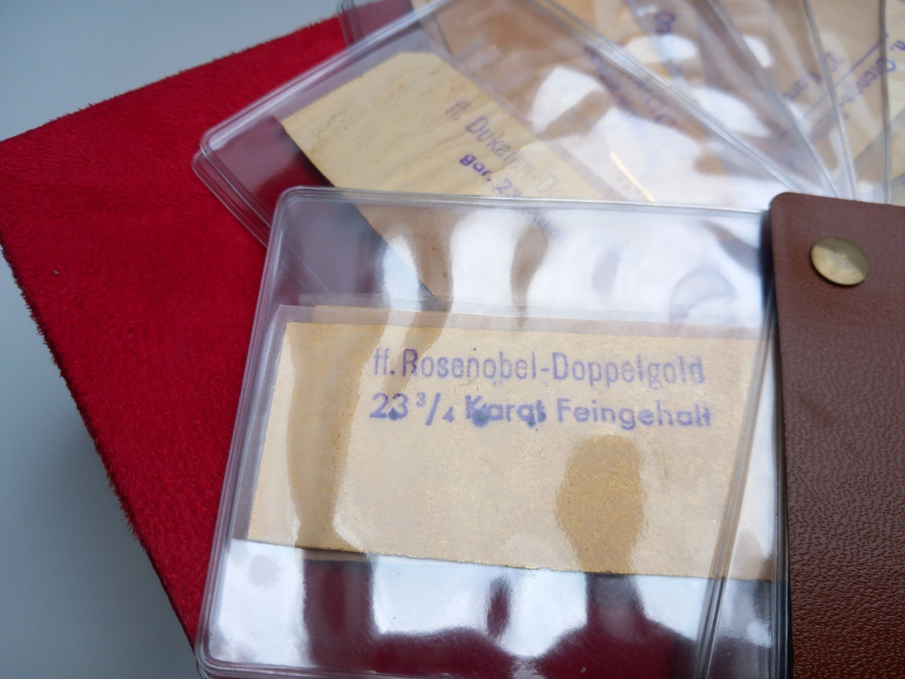 Metalli preziosi: Blattgold für Restaurator – Nuovo (secondo la descrizione) da Huttwil venduto da suiprerrib 4