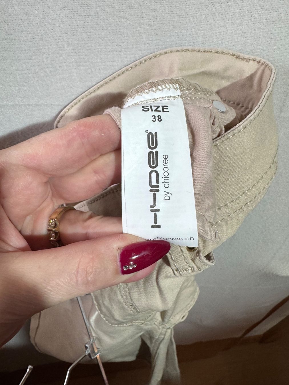 Hosen: Beige Hose von Chicoree Hydee Gr. 38 – Gebraucht aus Grosswangen von SALE_SALE_SALE 3