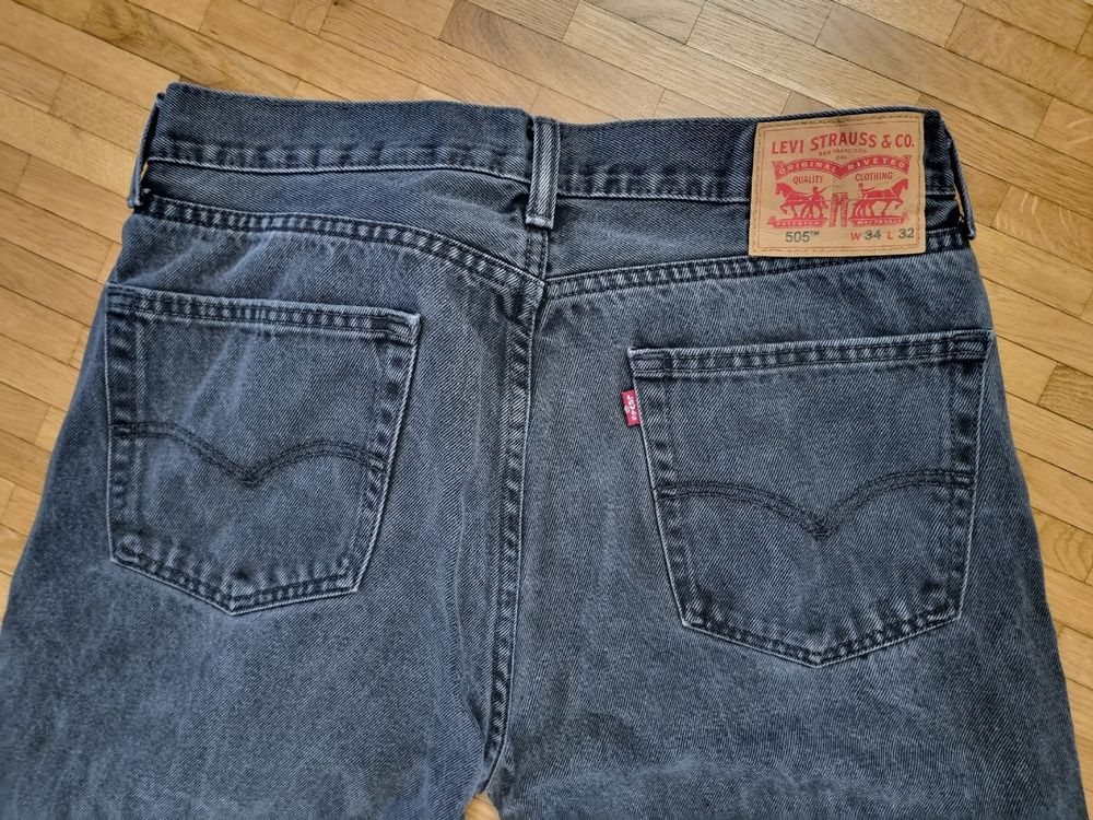 Jean Levi's 511 Premium Big E - Bleu Délavé, Taille 34/32 (44 FR), Occasion Très Bon état