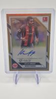 Autogrammkarte Ansgar Knauff Topps Chrome 2025/26 Eintracht 