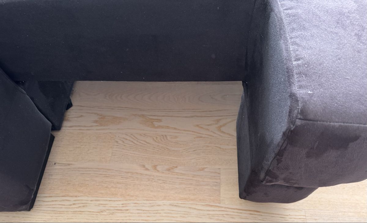 Sofas: Sofa mit Bettfunktion, dunkelgrau, wird entsorgt bis 31.7.26 – D'occasion à Frasnacht par Falo03 2