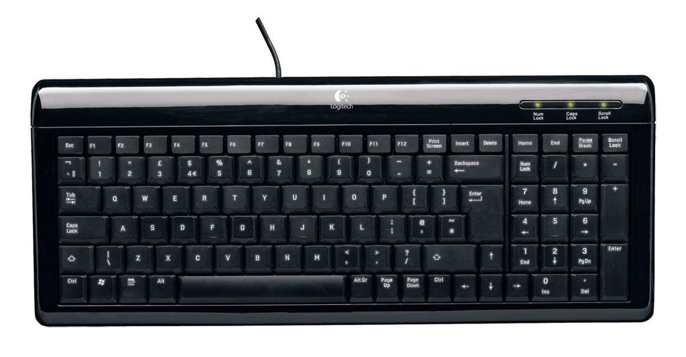 Logitech Ultra-Flat Keyboard (Gebraucht) in Essertines-sur-Yverdon für ...