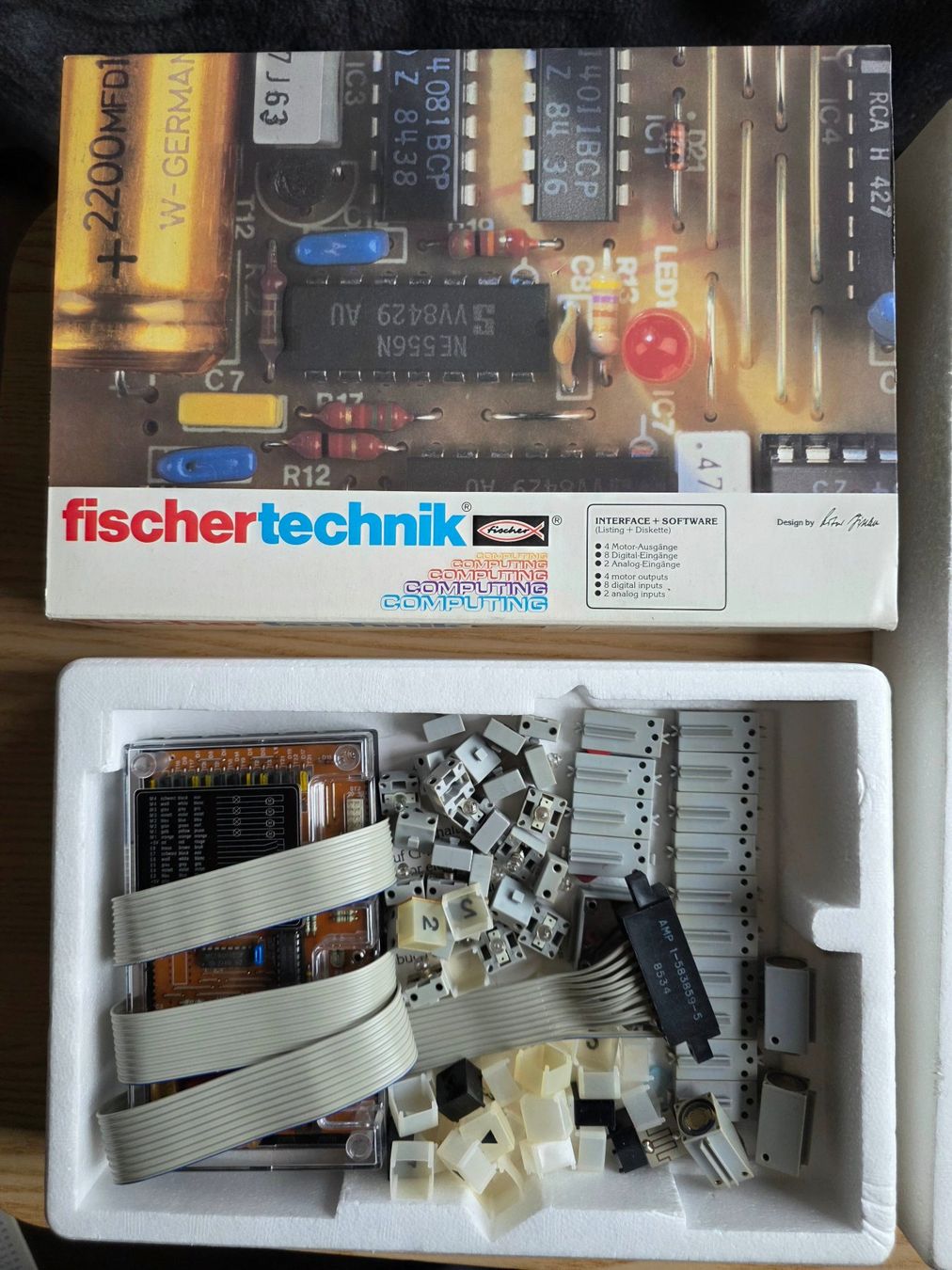 Fischer Jeux de construction: Fischertechnik Fischer Technik Computing Commodore C64 – D'occasion à Stein SG par nxr_vzv9 1