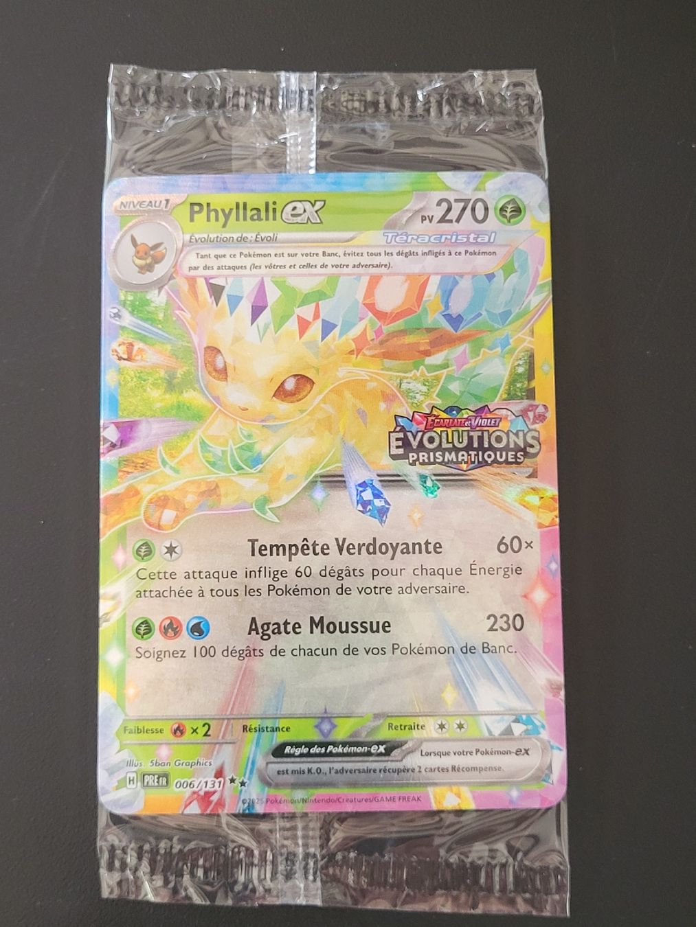 Pokémon Carte collezionabili: Phyllali ex stamp Evolution prismatique scellé FR – Nuovo (secondo la descrizione) da St-Sulpice VD venduto da cel_ysf7