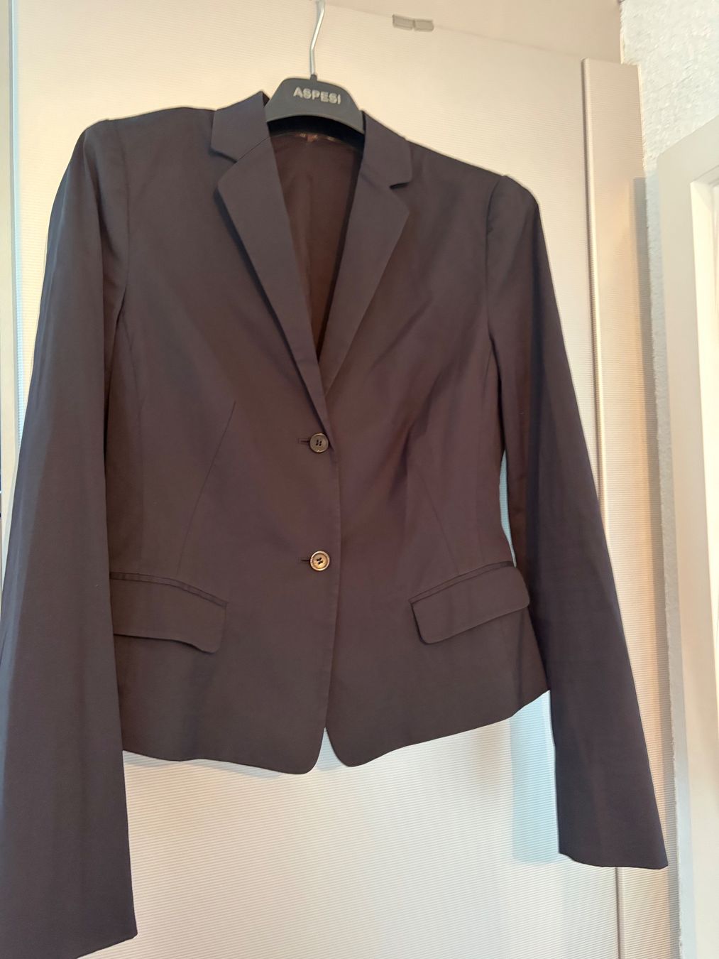 Windsor Jacken: Windsor Baumwoll Blazer Gr. 38, schwarz – Gebraucht aus Zürich von Raetselbiene 1