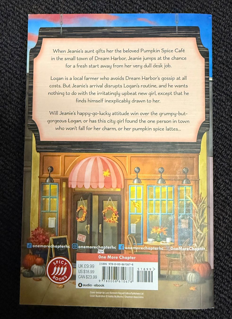 Libri: The Pumpkin Spice Cafe - Laurie Gilmore – Nuovo e nell'imballaggio originale da Eichberg venduto da Lolapop18 1