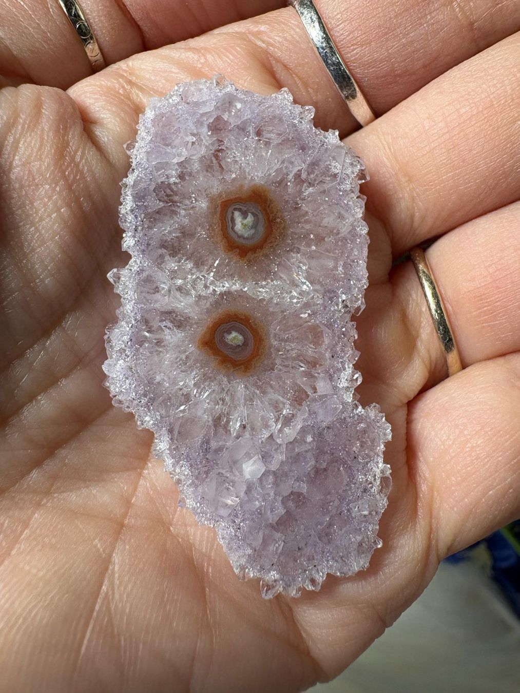 Pietre preziose: Amethyst-Stalaktit – Nuovo (secondo la descrizione) da Neuheim venduto da m.hald 2