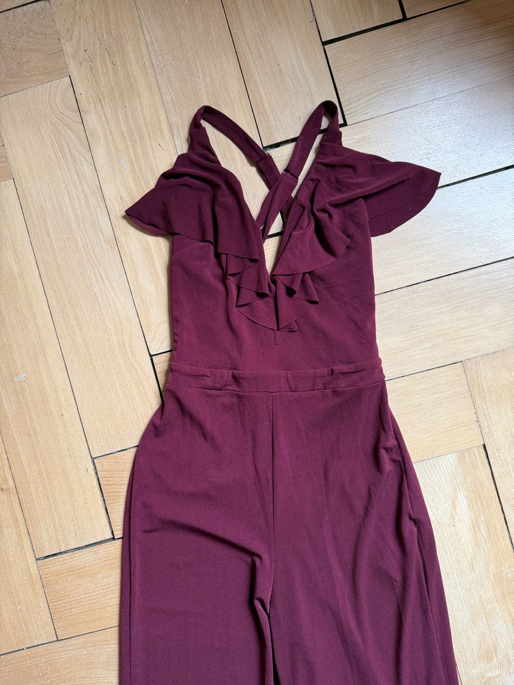 Bershka Jumpsuits: BERSHKA - Jumpsuit beerenfarben S – D'occasion à Zürich par Diazaio 1