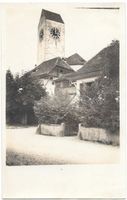 Amsoldingen Kirche und Pfarrhaus
