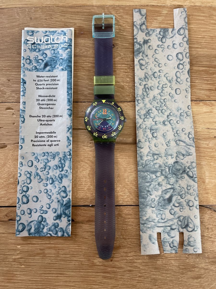 Swatch Orologi: Swatch SCUBA 200 – Usato da Winterthur venduto da cheerio97 2