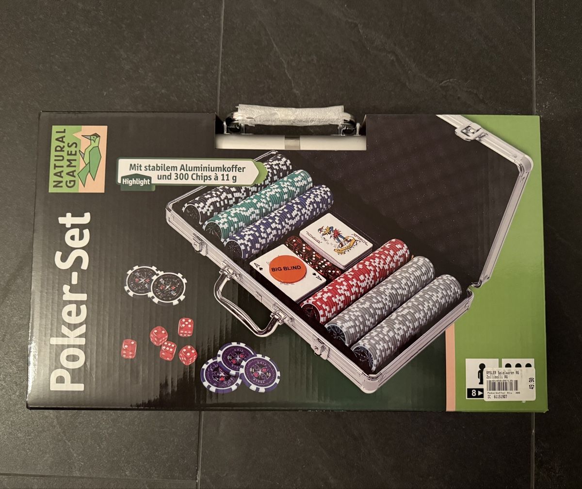 Spiele: Poker-Set Koffer – Gebraucht aus Goldach von igwhitestar 4