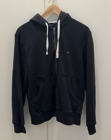 Tommy Hilfiger Zip Hoodie Black Size S