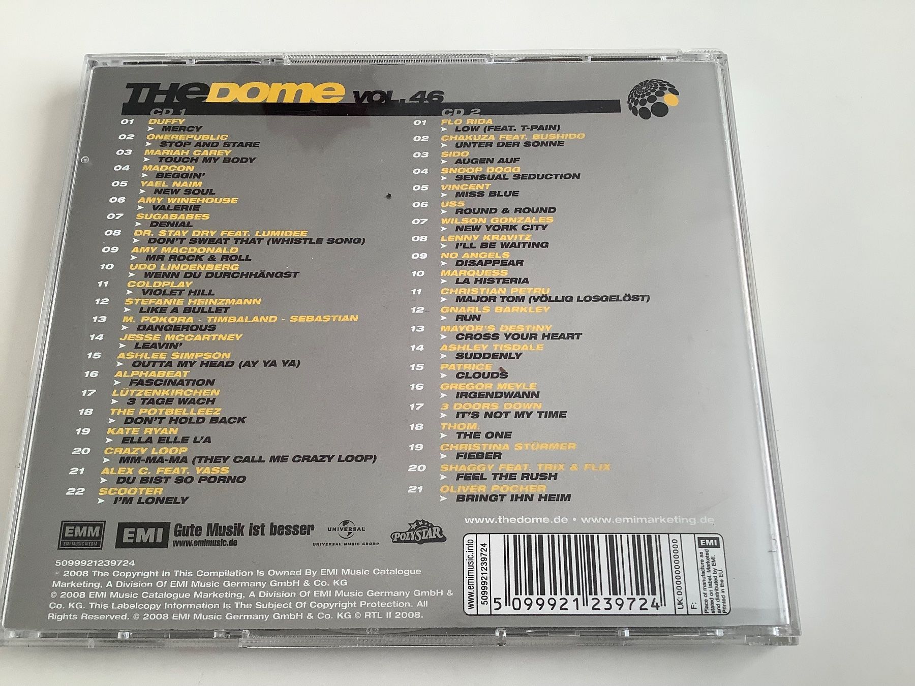 CD: The Dome / Vol.46 / 2 CDs / 2008 – Usato da Dübendorf venduto da Shreck 1