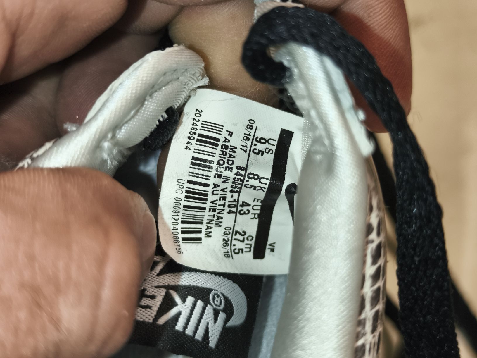 Nike Herrenschuhe: NIKE AIR FORCE 1  Gr. 43(em77) – Gebraucht aus Künten von Schnaepplihuus 7