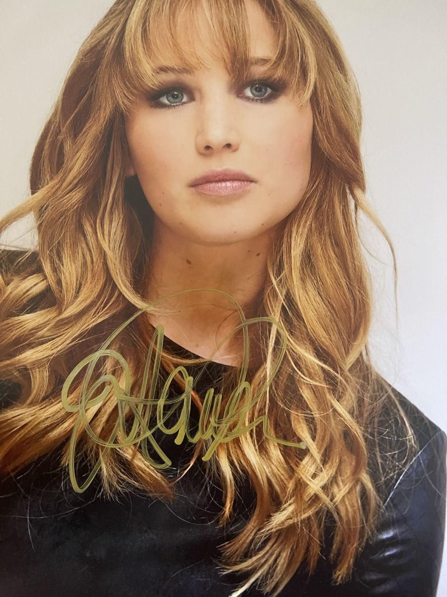 Autografi: Original Autogramm Jennifer Lawrence – Nuovo (secondo la descrizione) da Muttenz venduto da murielle4132 2