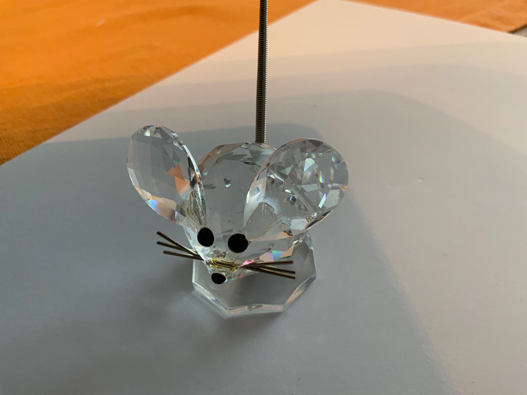 Swarovski Statuette: Süssi Kristall Maus - Perfekt als Geschenkidee! – Usato da Schübelbach venduto da Hecht11.