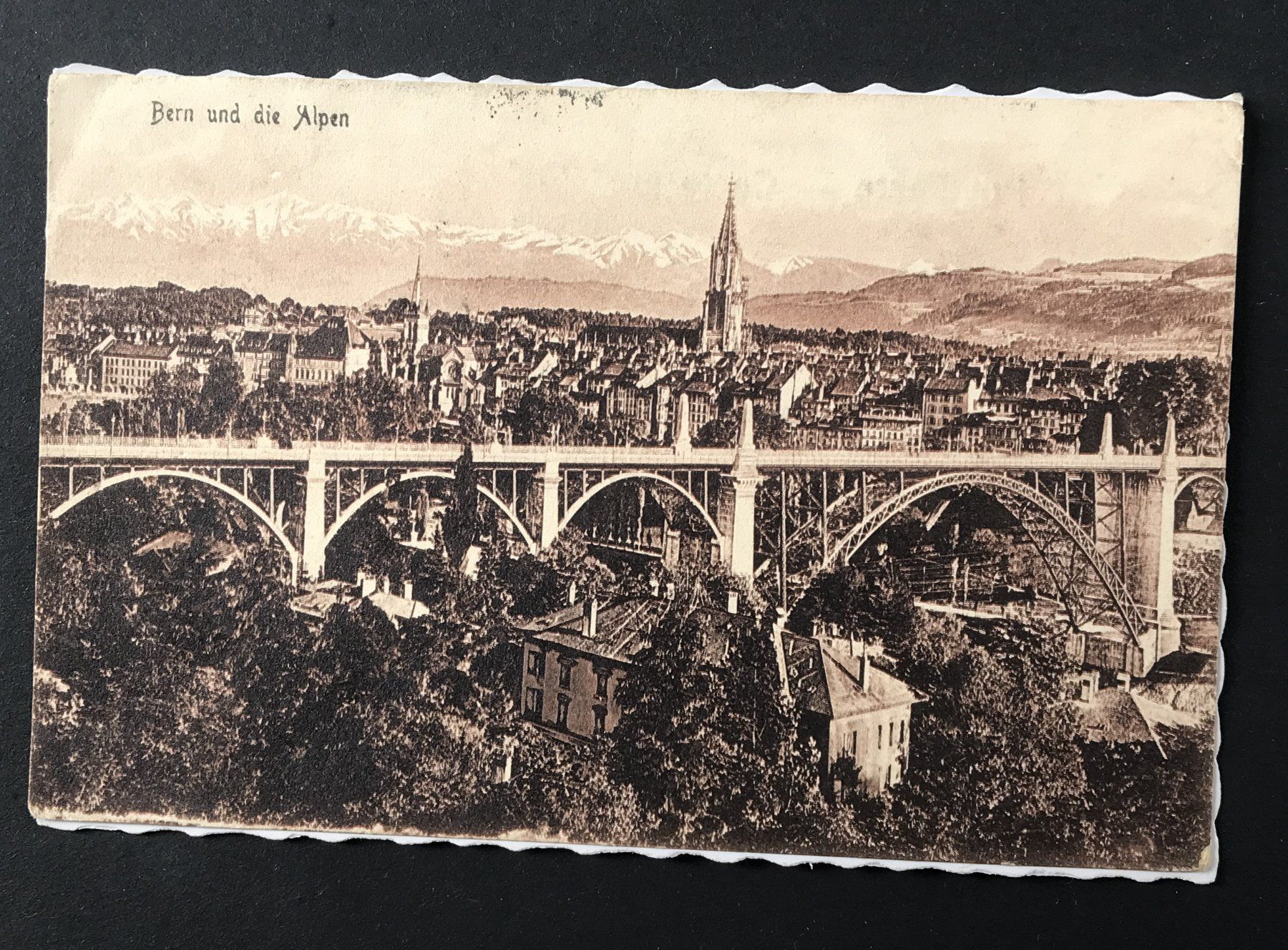 Cartoline postali: ANTIKE ANSICHTSKARTE BERN – Usato da Ostermundigen venduto da wini63
