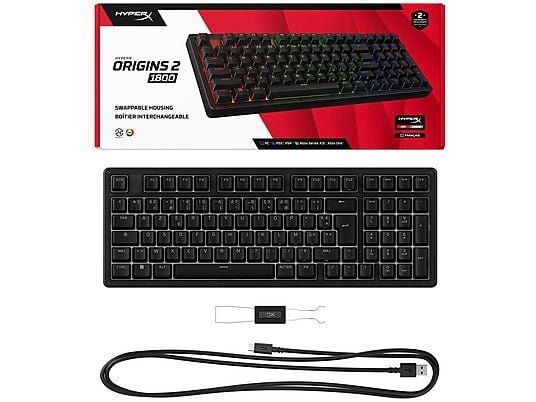 Tastiere: Clavier gaming HyperX Origins 2 1800 Swiss layout – Nuovo e nell'imballaggio originale da Saxon venduto da elmobo