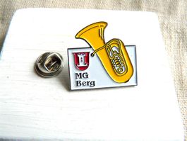 • MG Berg Musik Wappen TG        Versand möglich  pin M7L.10