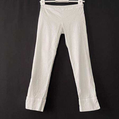 120% LINO Pantalon en lin talle S / M