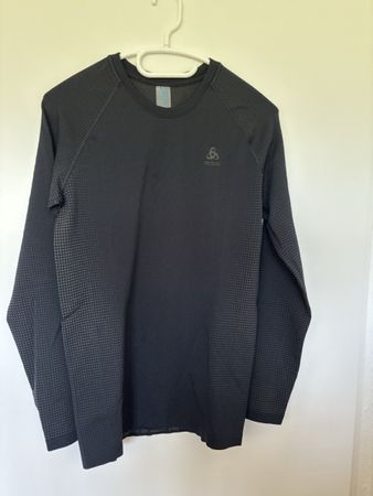 Odlo Funktionsset Langarmshirt Hose schwarz Grösse L