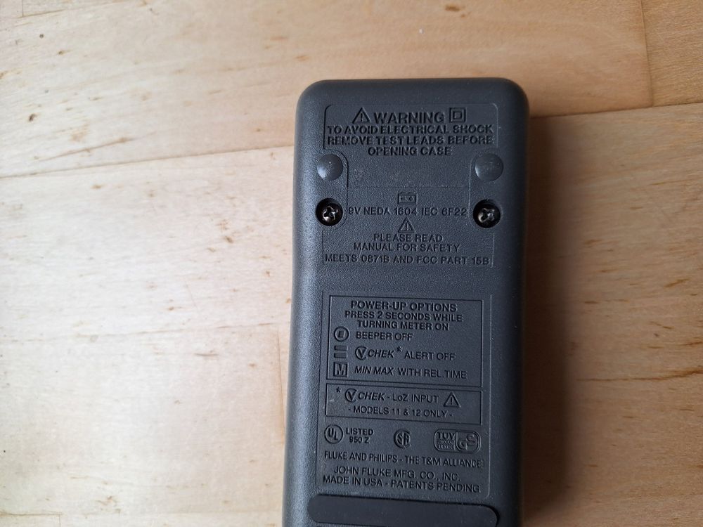 Fluke-12 Digital-Multimeter, handlich und robust! (Gebraucht) in ...