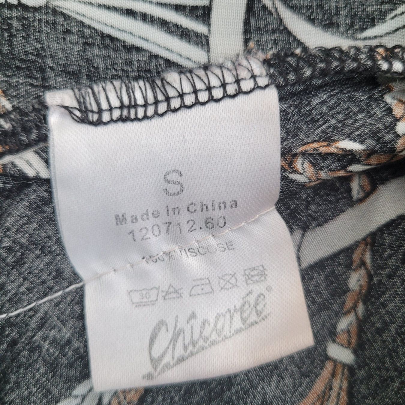 Camicette: Schwarze Carmenbluse, Muster Seile, Gr. S Festlich – Nuovo (secondo la descrizione) da SCHÜBELBACH venduto da CoKaHa 6