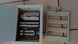 Elektro Verteilkasten bestückt