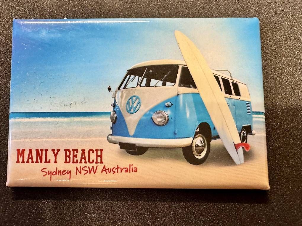 Calamite: Manly Beach Magnet ? Souvenir aus Sydney – Usato da Malters venduto da frangecko