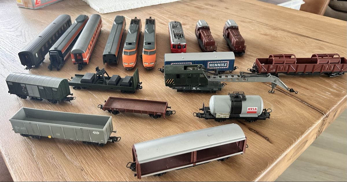 Modellini di ferrovie: Modelleisenbahn Spur H0 – Usato da Seon venduto da TiloM 6
