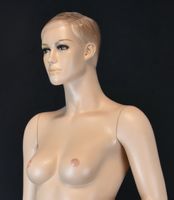 Schaufensterpuppe mit Gesicht Damen//Hautfarbe/S