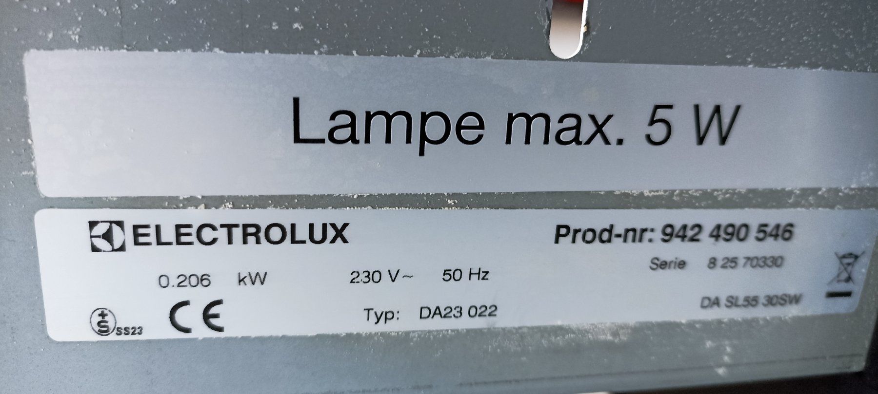 Electrolux Dampfabzug: Electrolux Dampfabzug 55cm Jg. 2018 – Gebraucht aus Goldingen von  4