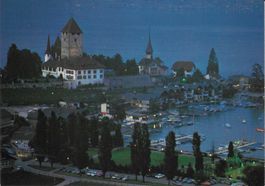 Spiez Abendstimmung BE