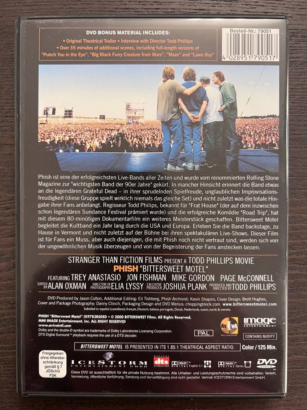 Tutti i DVDs: Phish - Bittersweet Motel – Usato da Zürich venduto da FilmFreunde 1