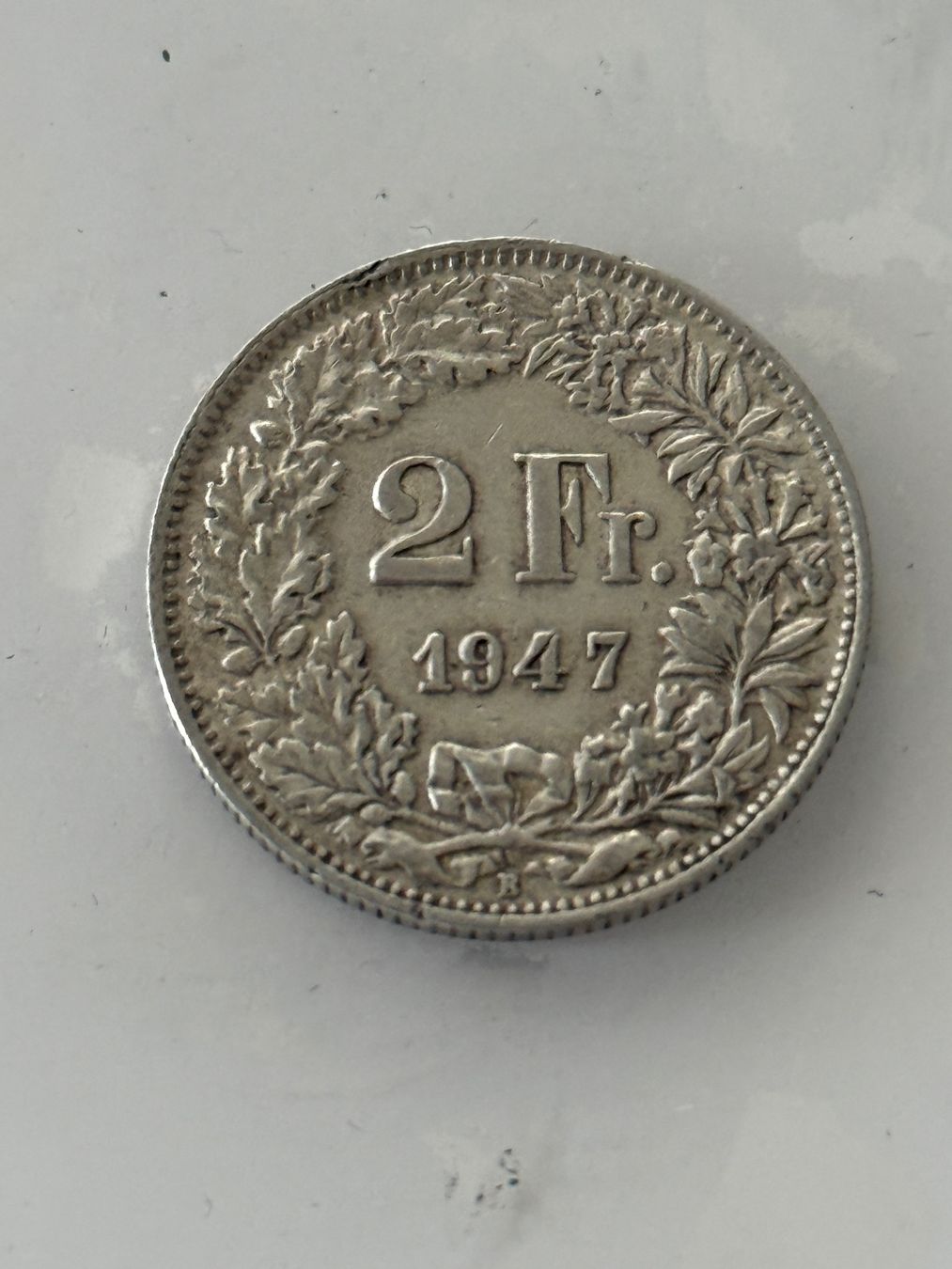 Tutti le monete: 2 Franken 1947  Rar – Usato da Wallisellen venduto da SWISS_SILVER1