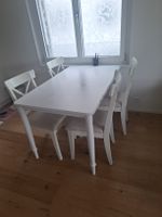 ikea tisch danderyd mit 4 stühlen rosentorp