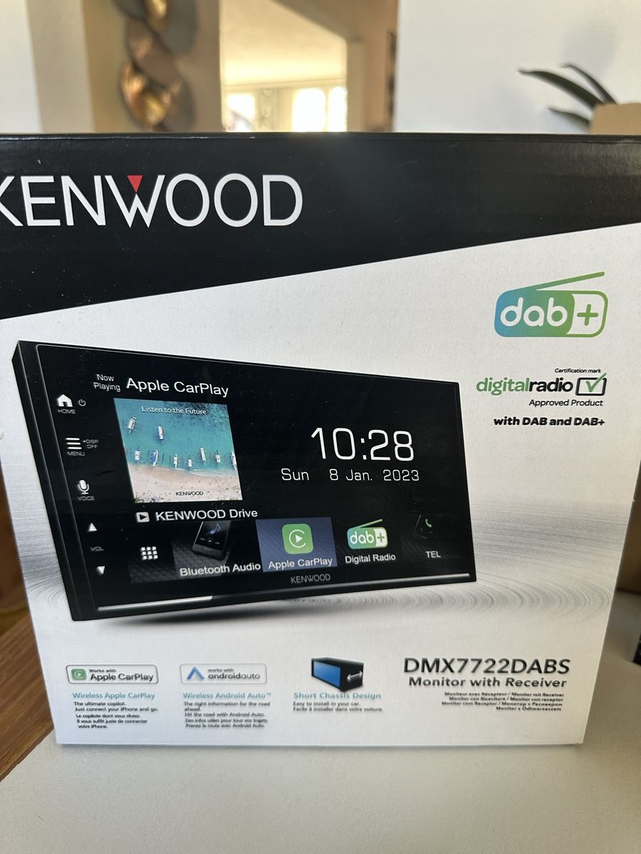 Kenwood Radios: Kenwood DMX7722DABS Automonitor mit Toyota Yaris Zubehör – Neu und originalverpackt aus Laupen BE von ColinW.76 1
